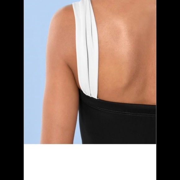 VENUS Asymmetrical Control One-Piece Black & White SZ 16 - Picture 4 of 9